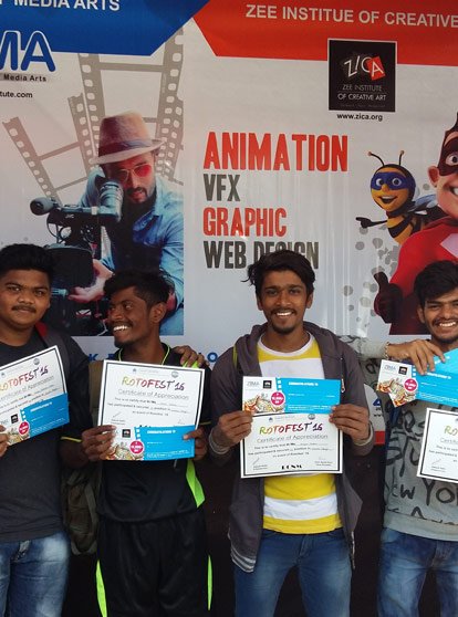 Best Animation, VFX and Design Institute India - ZICA